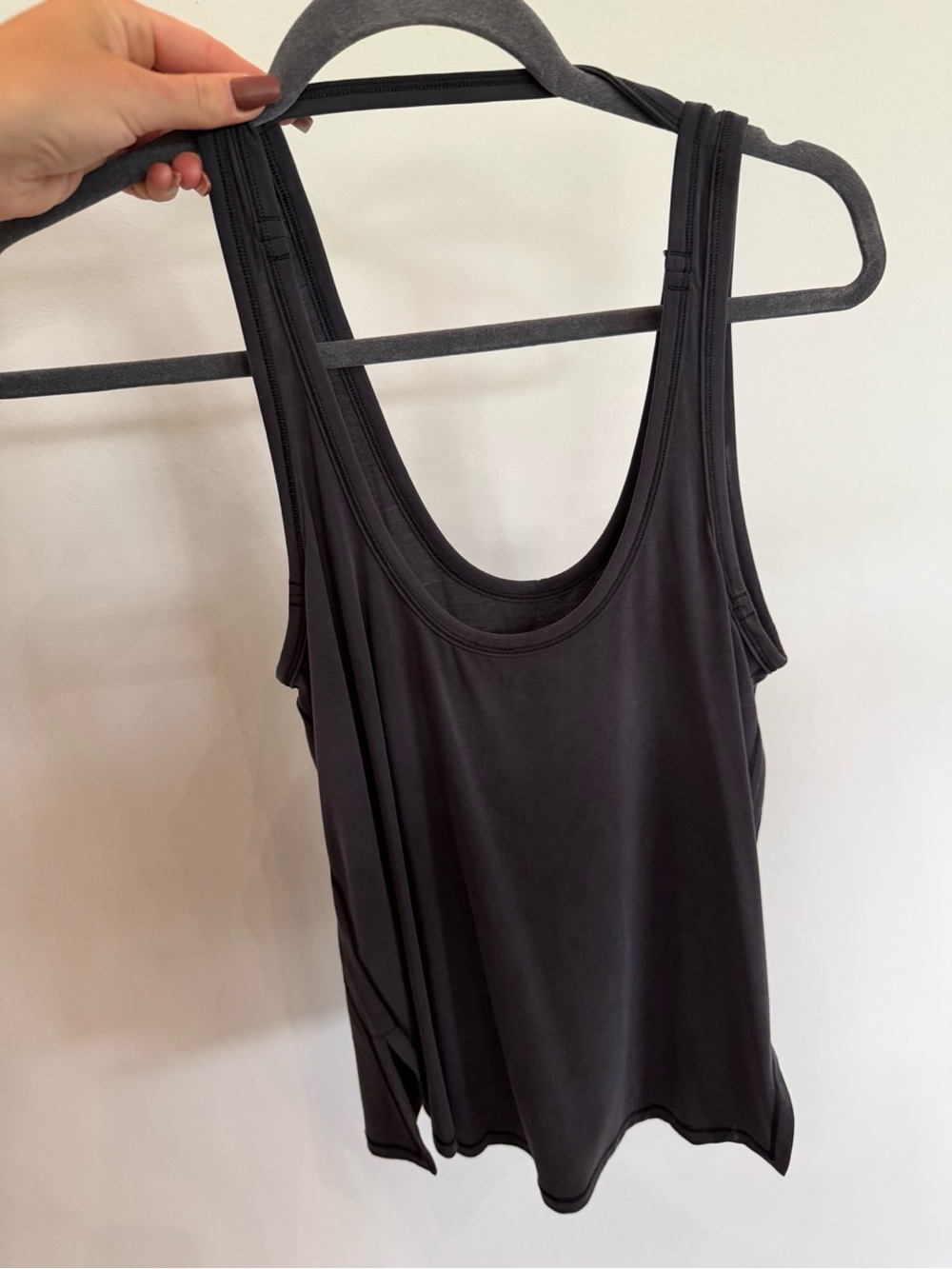 lululemon athletica Black Scoop-Back Tank Top